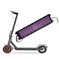 Miniatyrbillede 1 af 6: Li-ion batteri 36V 7,8Ah 60km Velegnet Til MiJia M365 Scooter Batteripakke Elektrisk Scooter