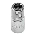 Miniatyrbild 6 av 6: 1/4" Square Drive To 1/4" Hex Shank Socket Bits Converter Quick Release Screwdriver