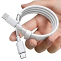 Miniatyrbillede 4 af 5: 10 stykker 1M C til C USB C til USB-C PD Type c Kabel Opladning kabler Med boks