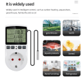 Miniatyrbillede 2 af 8: Timer Socket Digital Termostat 220v Temperatur Kontroller Køling Opvarmning Temperatur Sensor
