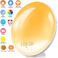 Miniatyrbillede 2 af 8: Smart WIFI Nat Lys Digital Wake Up Light  Vækkeur Ur Solopgang/Sunset Smart Life APP Kontrol