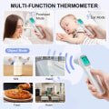 Miniatyrbillede 4 af 6: Baby Termometer Infrarød Digital LCD Krop Måling Pande Øre Ikke-kontakt