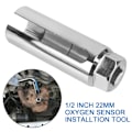 Pikkukuva 2 / 6: Asennus työkalu auto happi anturi yleiskäyttö käyttö poisto käyttö hylsy jakoavain 22mm 1/2" erikoistyökalu korjaukseen
