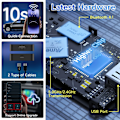Miniatyrbild 4 av 6: CarlinKit 5.0 Wireless CarPlay Wireless Android Auto Box 2.4G och 5.8Ghz WiFi BT Auto Connect Plug and Play For wired AA CP Cars
