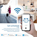Miniatyrbillede 5 af 7: Smart Socket Med Strøm Overvågning Timing Funktion Stemme Kontrol