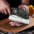 Miniatyrbild 2 av 7: 2 delar Premium Smidt Kök Kniv Set - Perfekt för kockar, Fisk, Kött, Frukt & Grönsaksskärning