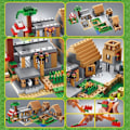 Miniatyrbillede 3 af 6: Min Verden Gården Sommerhus Landsby Huset Bygningsblokke med Figurer Kompatible 21128 Gør-det-selv-mursten legetøj