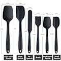 Miniatyrbild 3 av 7: 6 bitar Silicon Spatula Set Mat Grad Non Stick Värmebeständig Spatulas Turner