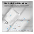 Pikkukuva 4 / 9: Smart Socket WiFi Smart Plug  Virta valvonta Ajoitus toiminto ääni ohjaus Alexa Google Assistant