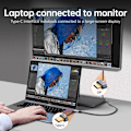 Pikkukuva 5 / 7: Tyyppi C DP 1.4 kaapeli 8K60Hz USB C DisplayPort johto