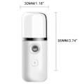 Miniatyrbilde 7 av 7: 40ml Bærbar Oppladbar Liten Trådløs Nano Personlig AnsiktsSprayer Cool Mist Maker Fogger Lufter
