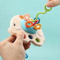 Miniatyrbilde 3 av 4: Baby Leker Måneder Roterende Ralling Ball Treper Aktivitet Baby Utvikling Leketøy Silikon Binring