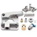 Miniatyrbillede 1 af 6: 3D Printer Parts MK8 Ekstruder Opgradering Aluminium Blok bowden ekstruder 1,75 mm Filament Reprap Ekstrudering