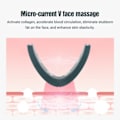 Miniatyrbild 5 av 7: Microcurrent V-face Face Lift Device 6Mode Heated Skin Rejuvenation Dubbel Chin V Face Vibration Massager