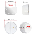 Miniatyrbilde 3 av 6: WiFi Vann Sensor Tuya Lekkasje Detektor Lyd Alarm Lekkasje flom Alarm Overflow APP Kontroll Smart Hjem Sikkerhet Alarm