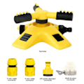 Miniatyrbilde 1 av 11: 360 grader automatisk vann sprinkler hode justerbart hage forsyning spray dyse