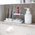 Miniatyrbild 2 av 7: Rolling Squeezer Lazy Tandkräm Dispenser Badrum Tillbehör Set Tandkräm Squeezer