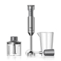 Miniatyrbillede 1 af 7: Hånd Immersion Blender 1000W Kraftfuld 4-i-1 rustfrit stål pind mad mixer