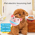 Miniatyrbillede 3 af 9: Elektronisk Interaktiv Plys Kæledyr Hund Legetøj Ball Kæledyr Bouncer Jump Balls Taling Hund Plysh Dukke Legetøj