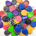 Miniatyrbillede 2 af 5: 100 stykker Rewritable Writable Rewrite Duplicate RFID Tag