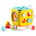 Miniatyrbilde 6 av 7: Gutter Jenter Shape Matching Nummer Sorter Spill Baby Montessori Pedagogisk Leker