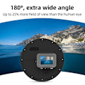 Miniatyrbild 7 av 9: Vattentätt fodral hölje för Gopro Hero 5 6 7 8 9 10 11 Trigger Dome Cover Lens Tillbehör