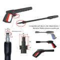 Miniatyrbillede 10 af 11: Tryk Sprayer Spray Pistool Bil Washer Jet Vand Pistool Dyse til AR Blue Clean Black Decker