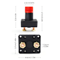 Miniatyrbilde 5 av 5: Universal Auto Bil Batteri Isolator Switch 12V 36V 24V Main Strøm Isolering Frakobler Kutt Av Kill Switch