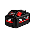 Miniatyrbillede 1 af 8: 18V For Milwaukee M18 Batteri M18B6 XC 7.0 Ah Li-Ion 48-11-1860 48-11-1852 Eller Oplader