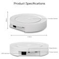 Pikkukuva 3 / 6: Monitila Smart Gateway ZigBee WiFi Bluetooth Mesh Wired Hub Work