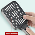 Miniatyrbillede 6 af 9: 4 Mode Justerbar Regn Bruser  Stor Flow Brusehoved Højt tryk Vand Besparelse Bruser