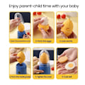 Miniatyrbilde 4 av 7: Elektrisk Egg Shaker Egg Puller Scrambler Husholdning Golden Egg Røring Kreativt Hvit eplomme mikser