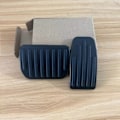 Miniatyrbilde 6 av 9: Aluminium legering fot pedal for tesla modell 3 y akselerator gass drivstoff brems pedal rest pedal pads matter deksel
