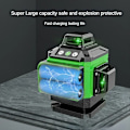 Miniatyrbild 3 av 5: 360° Självnivellerande Laser Level Instrument med 3000mAh Batteri Hög Power Grön Laser