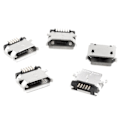 Pikkukuva 1 / 4: 20kpl mikro USB tyyppi B naaras liitin hopea sävy liitin korjaus osat