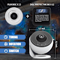 Miniatyrbilde 3 av 7: Stjerne   Projektor   Natt   Lys   Planetarium   Projektor   360% C2% B0