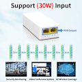 Miniatyrbild 3 av 7: 2 Port POE Repeater 10/100Mbps 1 till 2 PoE Extender med IEEE802.3af/at Plug&Play