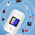 Miniatyrbillede 6 af 7: 4G Lte Router Trådløs Wifi Bærbar Mini Udendørs Hotspot Lomme Mifi 150mbps Sim Card Slot Repeater 3000mah
