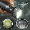 Miniatyrbild 5 av 7: LED Ficklampa 21700 USB C 3A SFT40 2100lm 680M Kast Uppladdningsbar Kraftfull Reverse Laddning Fickla Utomhus
