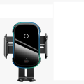 Miniatyrbilde 1 av 9: Bil telefon holder 15W QI trådløs lader for iPhone 14 13 12 11 Xiaomi bil montering infrarød rask trådløs lading