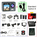 Miniatyrbilde 4 av 5: 5K 4K60FPS Action Kamera Dobbel IPS Touch LCD DVR EIS 170° 30M Vanntett 5X Zoom Sport Kamera