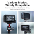 Miniatyrbild 6 av 7: Magnetic Base for GoPro to DJI Action Camera Conversion Standard Screw Support Plate Adapter Mount