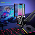 Miniatyrbilde 3 av 6: Samling Zealsound RGB opptak mikrofon med leddet arm/USB kondensator mikrofon med stativ for spill