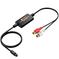 Miniatyrbilde 1 av 7: 192kHz DAC Konverter SPDIF til RCA Digital til Analog Audio Konverter