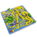 Miniatyrbillede 1 af 6: 3D Snake Board Spil Legetøj Stiger Skak Spil Interaktivt Desktop Fest Legetøj