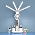 Miniatyrbilde 1 av 4: Oppladbar bord lampe for studie bord lampe