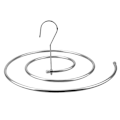 Miniatyrbilde 1 av 6: Rund spiral dyne ark henger hjem oppbevaring teppe henger roterende tørkestativ spare plass rustfritt stål