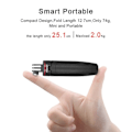 Miniatyrbilde 5 av 9: MT-09 Utvidbar Selfie Stick for GoPro Hero 11 10 9 8 7 6 Bærbar Vlog Stativ Mini Action Kamera Tilbehør