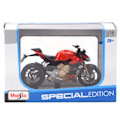 Miniatyrbillede 3 af 6: Ducati Super Nøgen V4 S Static Die Støbte Køretøjer Samlerobjekt Hobbyer Motorcykel Model Legetøj
