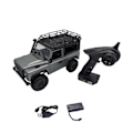Miniatyrbilde 4 av 7: WPL RC Car 2.4G 4WD MN99S MN99-S RC Rock Crawler D90 Defender Pickup Fjernkontroll Kontroll Lastbil Leker